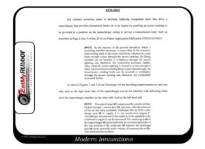 supercharger patent